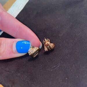 Juicy Couture Heart “Juicy” Stud Earrings